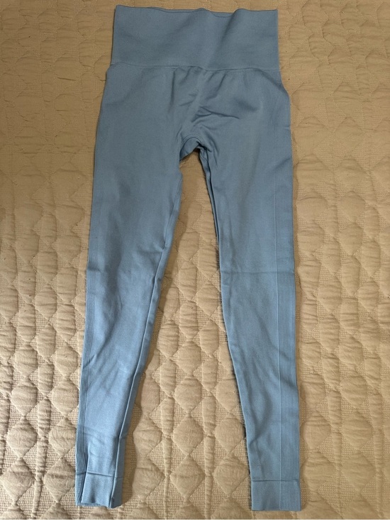SET Active Pants - SET Active Women's Sky Blue Seamless High-Waist Leggings